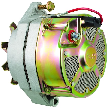 Wai Global Alternator, ALTDR 10SI MARINE REPL, 61 Amp12 Volt, CW, 1Groove Pulley, 3Wire System 7466N